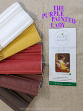 Load image into Gallery viewer, Young Girl Reading REVERSED - Mint by Michelle Decoupage Paper