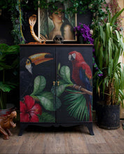 Load image into Gallery viewer, Parrot  - Mint by Michelle Decoupage Paper