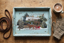 Load image into Gallery viewer, A Cotswold Christmas IOD Transfer 8"x12" Pad (8 Sheets)
