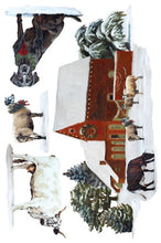 Load image into Gallery viewer, A Cotswold Christmas IOD Transfer 8"x12" Pad (8 Sheets)
