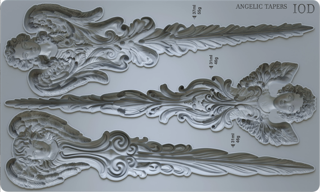 Angelic Tapers Mould™ by IOD (6