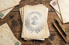 Load image into Gallery viewer, Angels Sing Gilded IOD Transfer 8"x12" Pad (8 Sheets)
