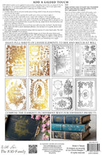 Load image into Gallery viewer, Athenaeum Foil Transfer™ by IOD (Pad of 8 - 8"x12" sheets)

