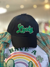 Load image into Gallery viewer, Black &amp; White Lucky Hat
