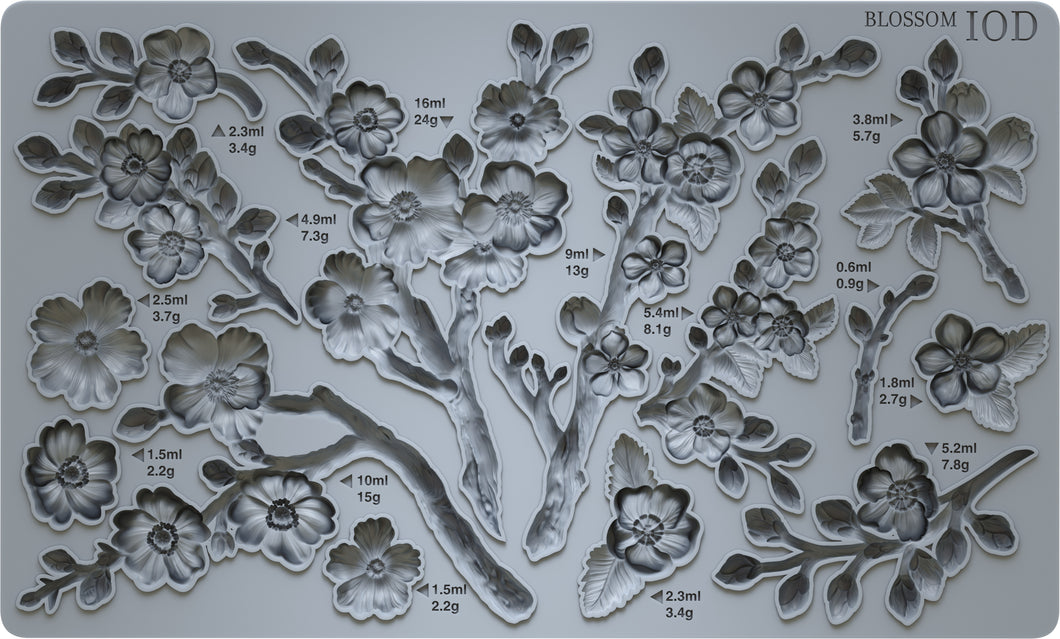 Blossom 6X10 IOD Mould