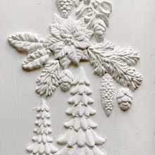 Load image into Gallery viewer, Boughs of Holly Mould™ by IOD (6"x10")
