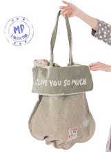 Load image into Gallery viewer, *Charity Item* Magnolia Pearl Bell Goosey Huge Kitty Tote Bag #059-Peace
