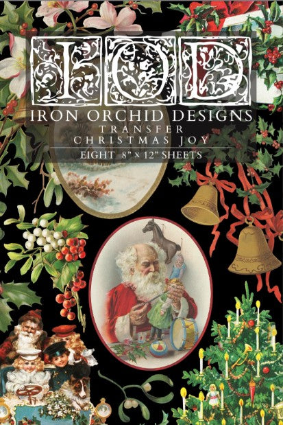Christmas Joy IOD Transfer 8