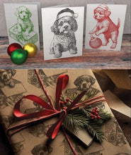 Load image into Gallery viewer, Christmas Pups 12x12 IOD Stamp
