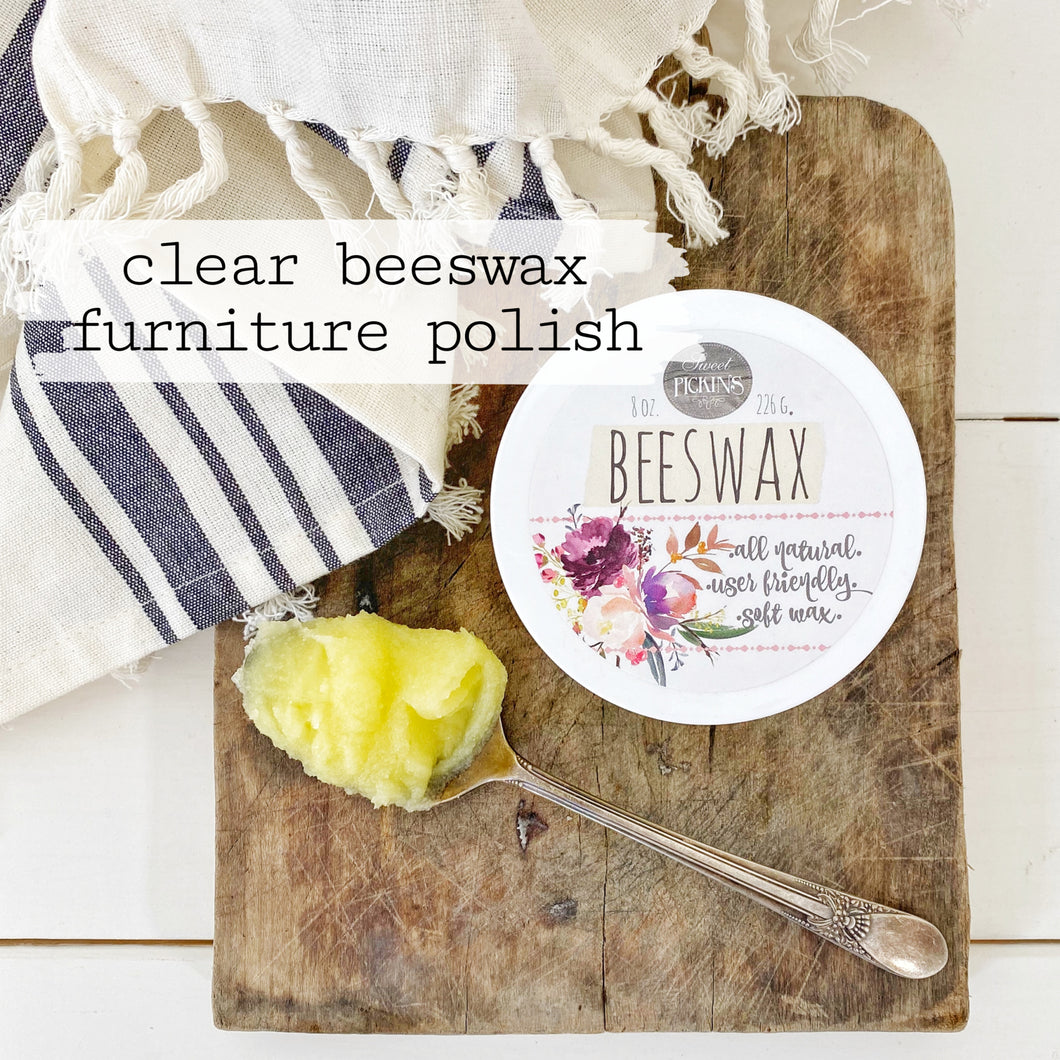 Clear Beeswax - Sweet Pickins