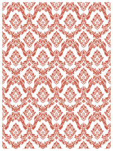 Load image into Gallery viewer, Lattice Rose Decor Paint Inlay™ by IOD (Pad of 8 - 12&quot;x16&quot; sheets) - Iron Orchid Designs
