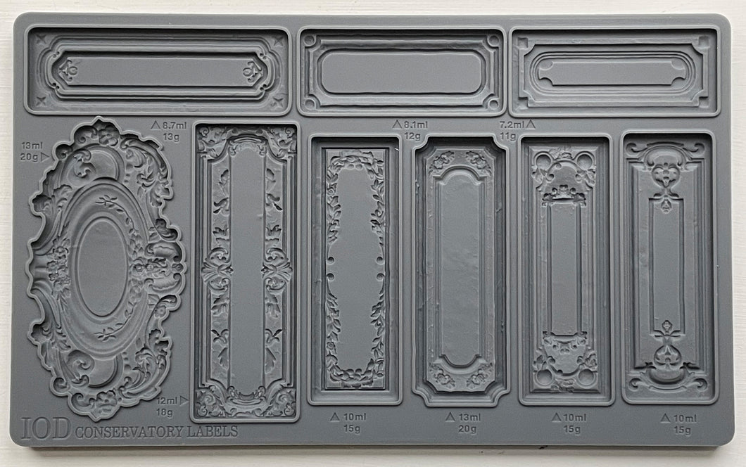 Conservatory Labels Mould™ by IOD (6