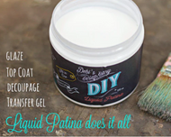 Crystal Clear Chandelier Liquid Patina by Debi DIY