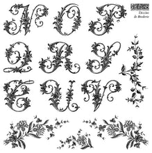 Load image into Gallery viewer, Dessins De Broderie Decor Stamp™ by IOD (4  6"x6" Sheets)
