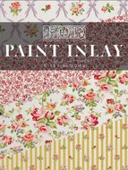 Ditsy Blooms Decor Paint Inlay™ by IOD (Pad of 8 - 12