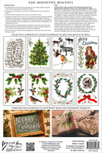 Load image into Gallery viewer, Figgy Pudding Transfer by IOD (Pad of 8 - 8"x12" Sheets)
