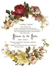 Load image into Gallery viewer, Flowers by the Poets Transfer™ by IOD (Pad of 8 - 12"x16" sheets)
