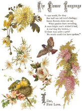 Load image into Gallery viewer, Flowers by the Poets Transfer™ by IOD (Pad of 8 - 12"x16" sheets)
