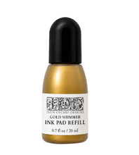 Load image into Gallery viewer, Gold Shimmer Décor Ink 0.7oz. IOD
