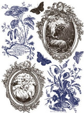 Load image into Gallery viewer, Hameau de la Reine Decor Paint Inlay™ by IOD (Pad of 8 - 12"x16" sheets)
