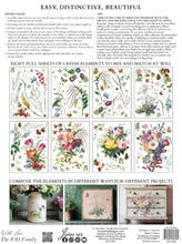 Load image into Gallery viewer, Marché Des Fleurs Transfer™ by IOD (Pad of 8 - 12"x16" sheets)
