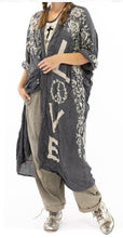Load image into Gallery viewer, Magnolia Pearl Blessed Kimono Jacket 505 Midnight
