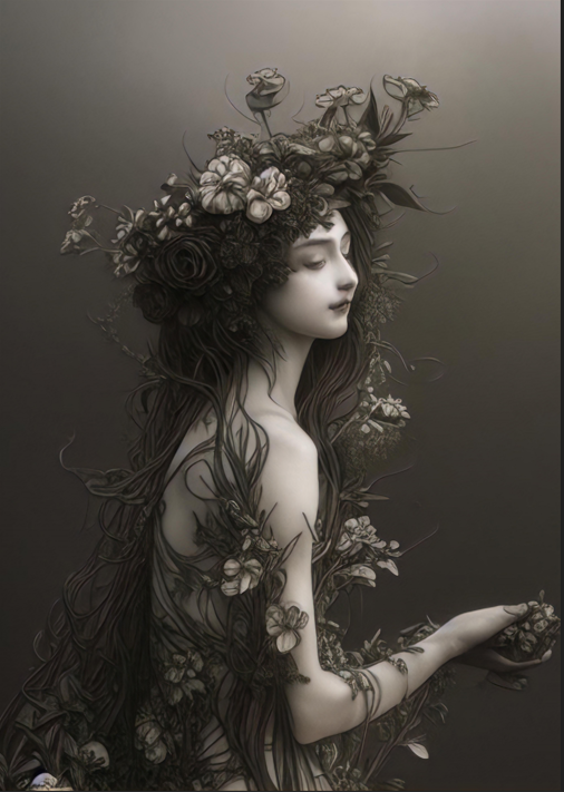 Siren - Mint by Michelle Decoupage Paper