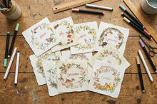 Load image into Gallery viewer, The Bramblewood Diaries IOD Transfer 8"x12" Pad (8 Sheets)
