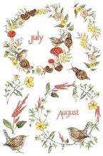 Load image into Gallery viewer, The Bramblewood Diaries IOD Transfer 8"x12" Pad (8 Sheets)
