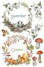 Load image into Gallery viewer, The Bramblewood Diaries IOD Transfer 8"x12" Pad (8 Sheets)
