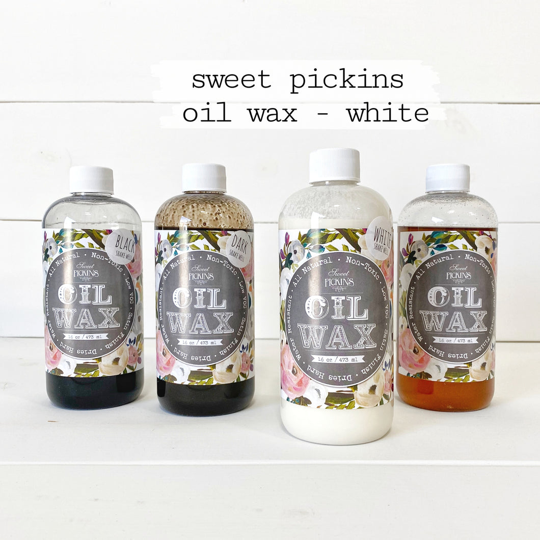 White Oil Wax - Sweet Pickins