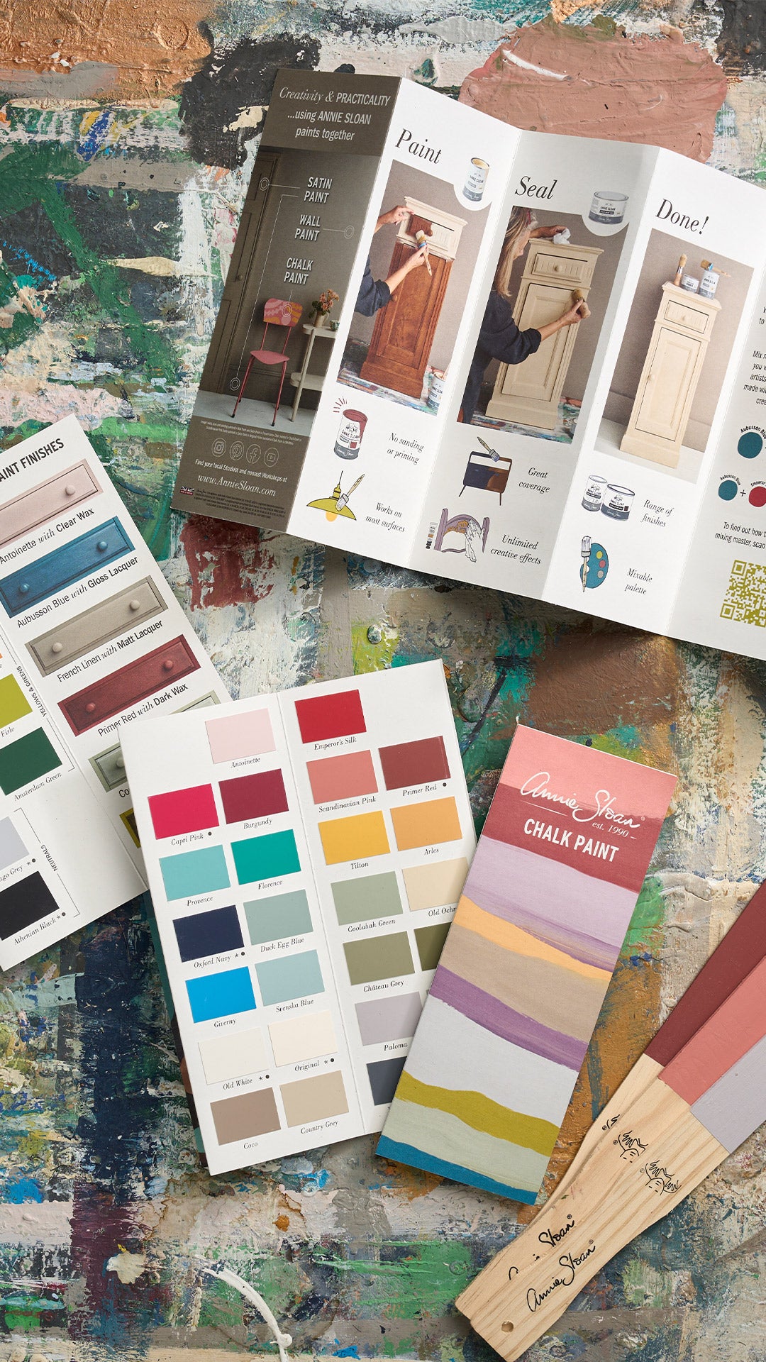 Color Chart Painted Chalk Paint® by Annie Sloan The Purple Painted Lady