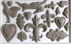 Fleur De Lis 6X10 IOD Mould