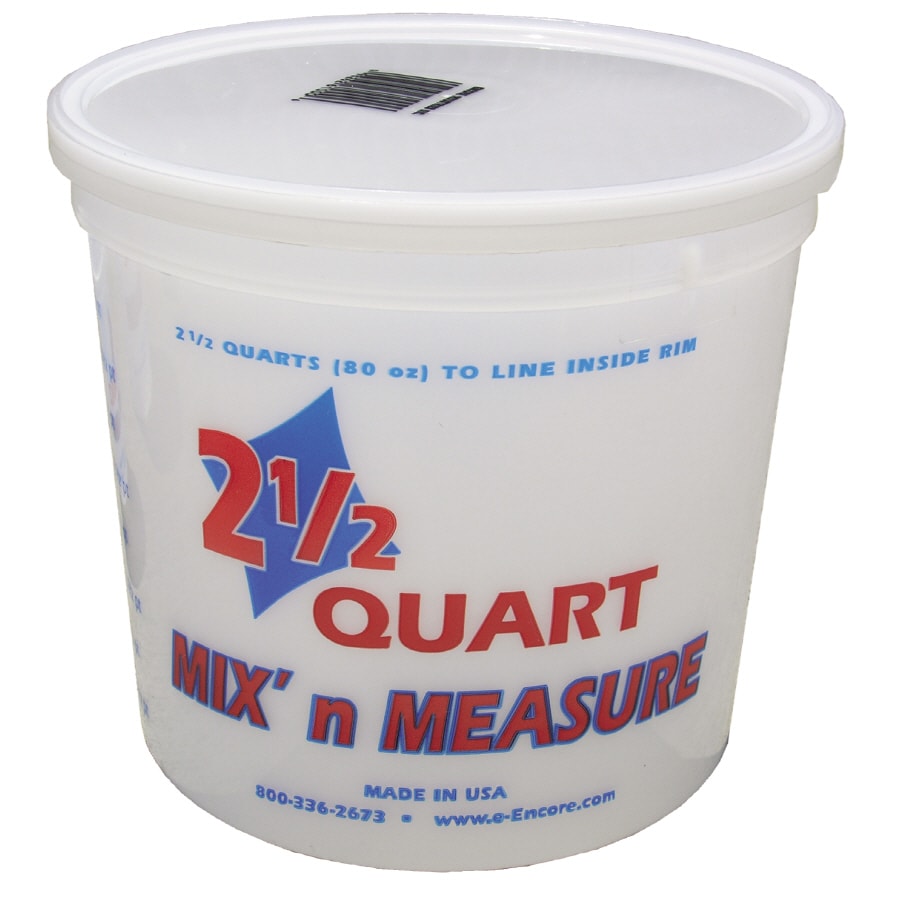 Plastic Paint Mixing Bucket with Lid