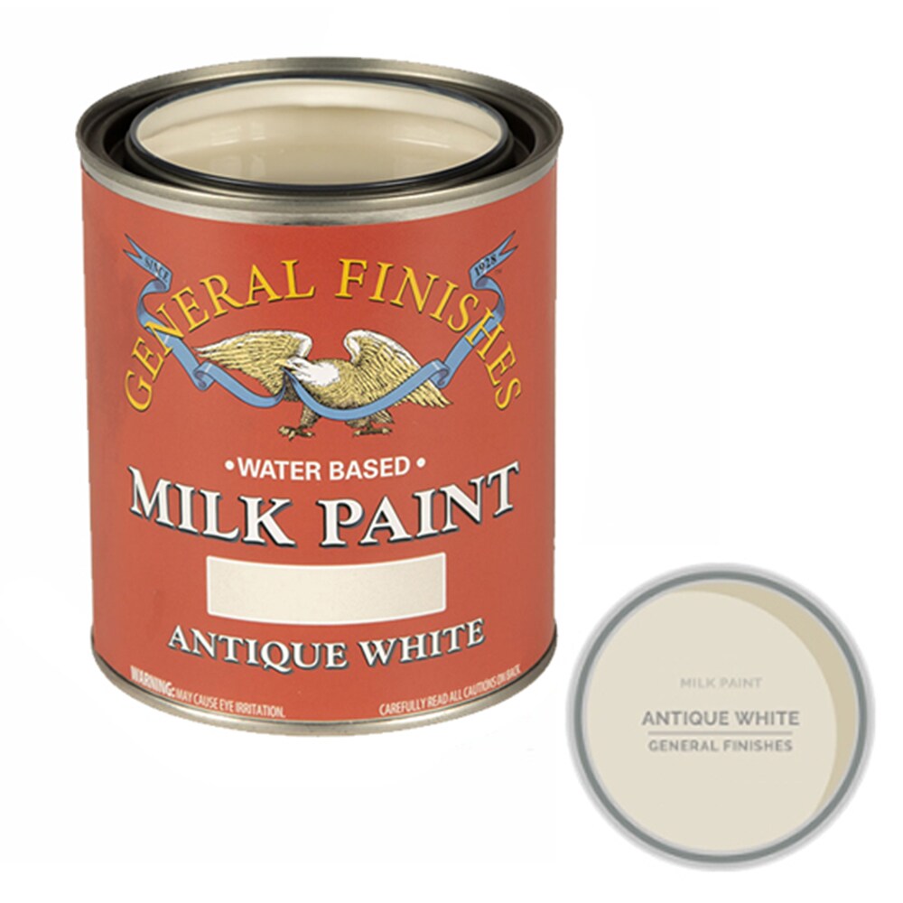 General Finishes Water Based Milk Paint - Antique White