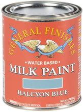 Load image into Gallery viewer, General Finishes Water Based Milk Paint - Halcyon Blue
