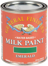 Load image into Gallery viewer, General Finishes Water Based Milk Paint - Emerald
