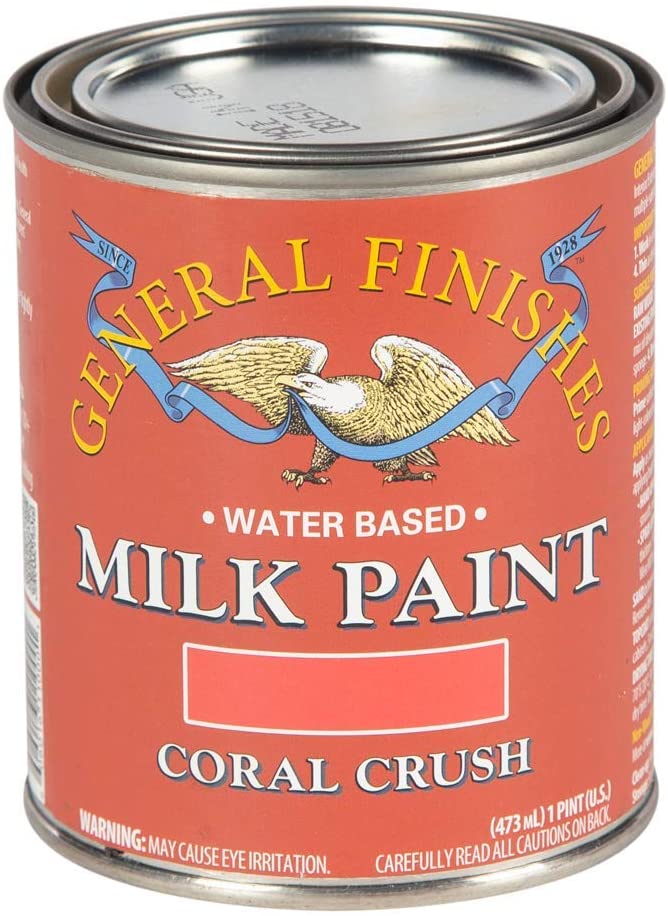 General Finishes Water Based Milk Paint - Coral Crush