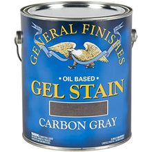 Load image into Gallery viewer, General Finishes Oil Based Gel Stain - Carbon Gray
