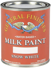 Load image into Gallery viewer, General Finishes Water Based Milk Paint - Snow White
