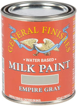 Load image into Gallery viewer, General Finishes Water Based Milk Paint - Empire Gray
