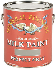 Load image into Gallery viewer, General Finishes Water Based Milk Paint - Perfect Gray
