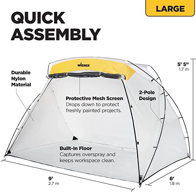 wagner spray tent Wagner Spray Shelter/Tent – The Purple Painted Lady