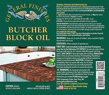 Load image into Gallery viewer, General Finishes - Butcher Block Oil (1 Pint)
