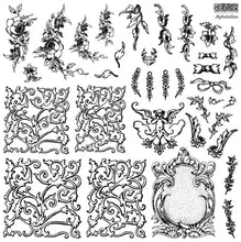 Load image into Gallery viewer, Iron Orchid Designs Alphabellies Décor Stamp 12×12
