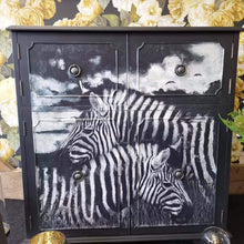 Load image into Gallery viewer, Zebras - Mint by Michelle Decoupage Paper
