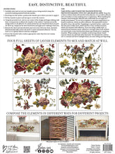 Load image into Gallery viewer, Floral Anthology IOD Transfer 12&quot;x16&quot; Pad (4 Sheets)
