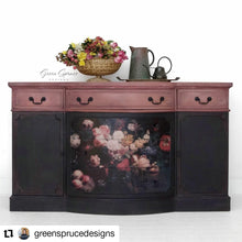 Load image into Gallery viewer, Renaissance Flowers- Mint by Michelle Decoupage Paper
