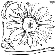 Load image into Gallery viewer, Iron Orchid Designs Sunflowers Decor Stamp
