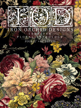 Load image into Gallery viewer, Iron Orchid Designs Transfer Floral Anthology 12x16 Pad
